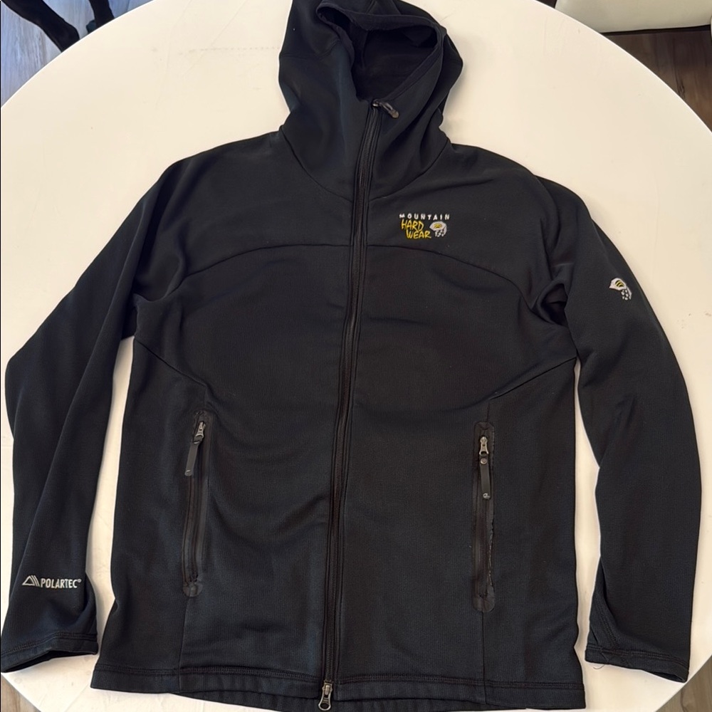 Mountain Hardwear Men's Black Polartec Jacket LG